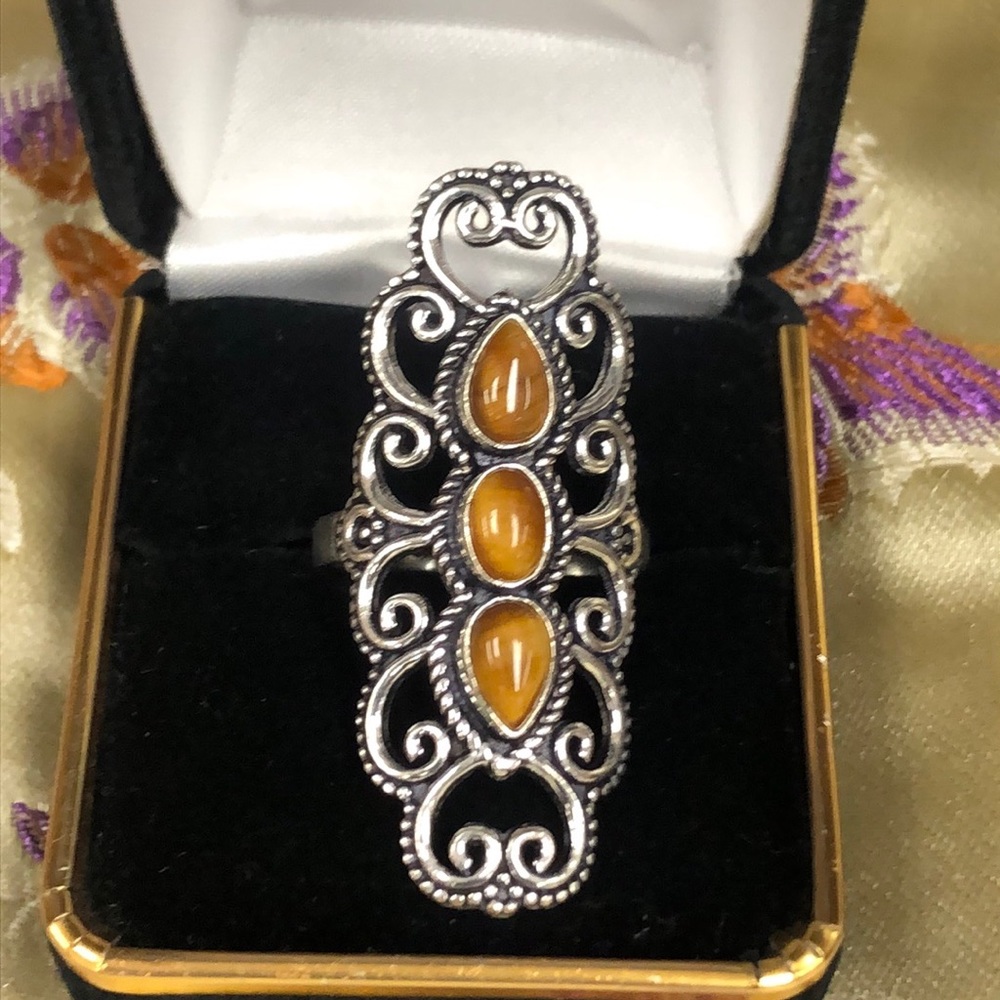 Tiger Eye Ring - image 2